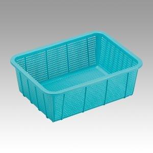 Sekisui PP Square Basket, Deep Type, Small, Blue K546