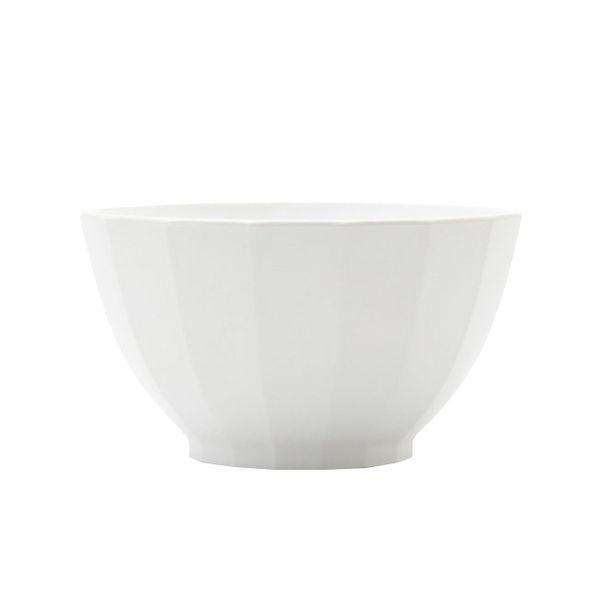 Asahi Koyo Soup Bowl Rice Bowl Square White 1 Piece Made in Japan Dishwasher Safe Microwave Safe Comfortable to Hold WAYOWAN AZ16-61