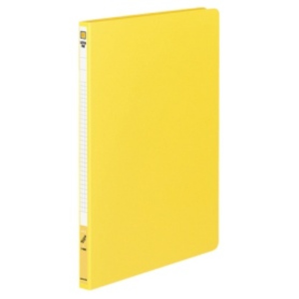 KOKUYO Letter File, Thick Cardboard Cover, 2-Hole, A4 Size, Holds 120 Sheets, Yellow, FU-550Y