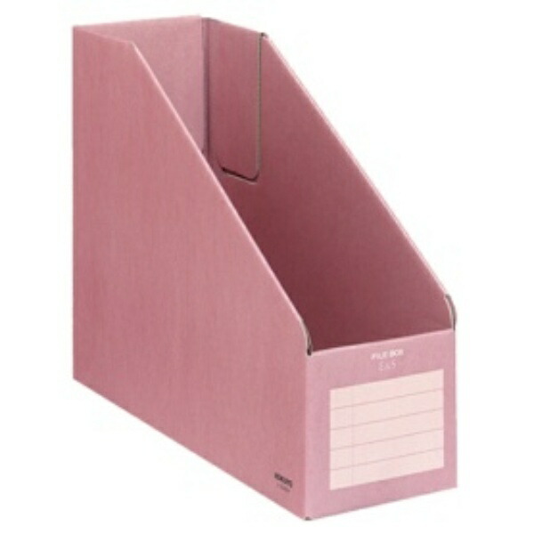 KOKUYO File Box Vertical/Horizontal Compatible Storage Width 94mm Pink FU-E455P