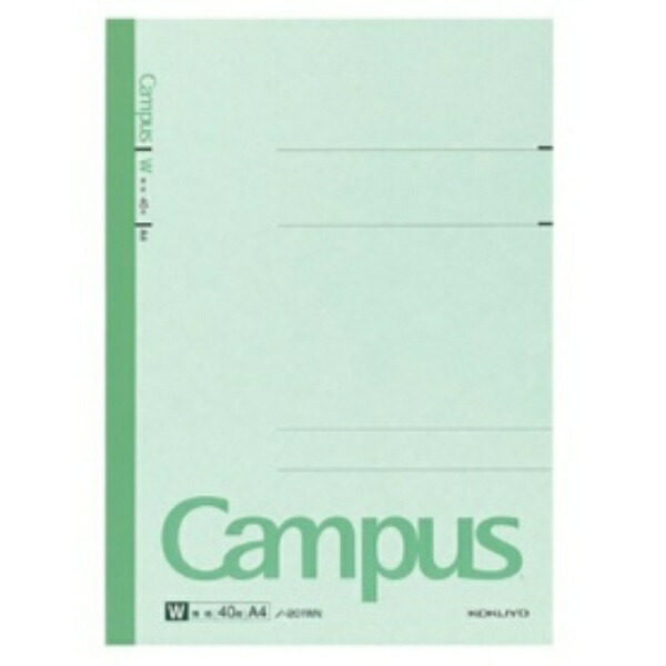 KOKUYO Notebook Campus Notebook A4 Plain No-201WN