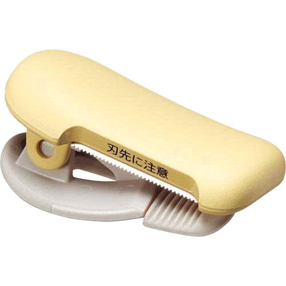KOKUYO Masking Tape Cutter Calcut Clip Type for 10~15mm Width Pastel Yellow T-SM400LY