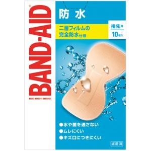 BAND-AID® Waterproof Bandages for Fingertips, 10 Count