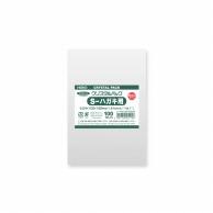 Shimojima Heiko Transparent OPP Bag Crystal Pack for Postcards, Heavy Gauge, 100 Sheets, 04S Postcard Size, Thickness 0.04 × Width 105 × Height 155 mm, 006768200