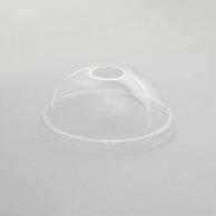 Shimojima HEIKO Tapioca Cup Dessert Cup Clear PP Cup Dedicated Dome Lid O-Hole 50-Piece Pack