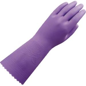 Showa Glove No.132 Thick Vinyl Top Violet M Size 1 Pair