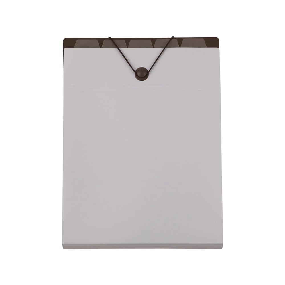 Nakabayashi Backpack File A4 6-Pocket Light Gray DF-A411S-LGY