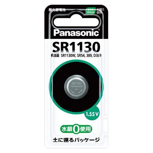 Panasonic Silver Oxide Battery Coin Type 1-Pack SR1130