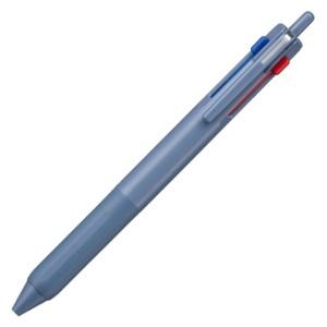 Mitsubishi Pencil Oil-Based Ballpoint Pen Jetstream New 3-Color Ballpoint Pen SXE3-507 Blue Gray 0.5mm 301523000