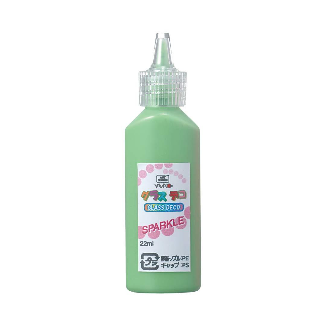 Glass Deco Single 22ml (Sparkle Green)
