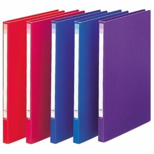 Lion Office Supplies Letter File A4 Vertical 120-Sheet Capacity 18mm Spine Width Red LF-263B 1 Book