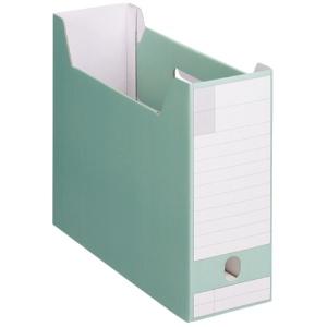 Lion Office Supplies Box File, Cardboard, A4 Landscape, Spine Width 102mm, Green BF-632D, 1 Book