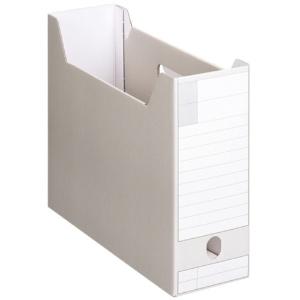 Lion Office Supplies Box File, Cardboard, A4 Landscape, Spine Width 102mm, Gray BF-632D, 1 Book