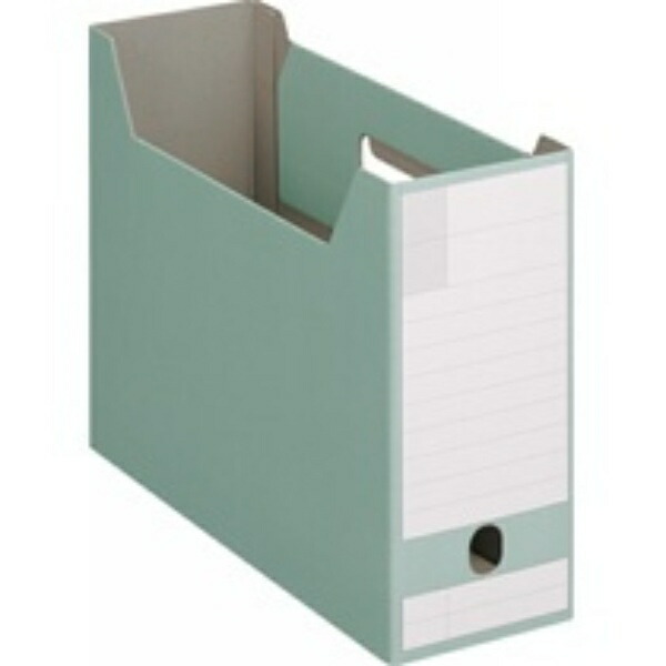 Lion Office Supplies Box File, Cardboard, A4 Horizontal Perfect Fit Size, Spine Width 102mm, Green BF-432D, 1 Book