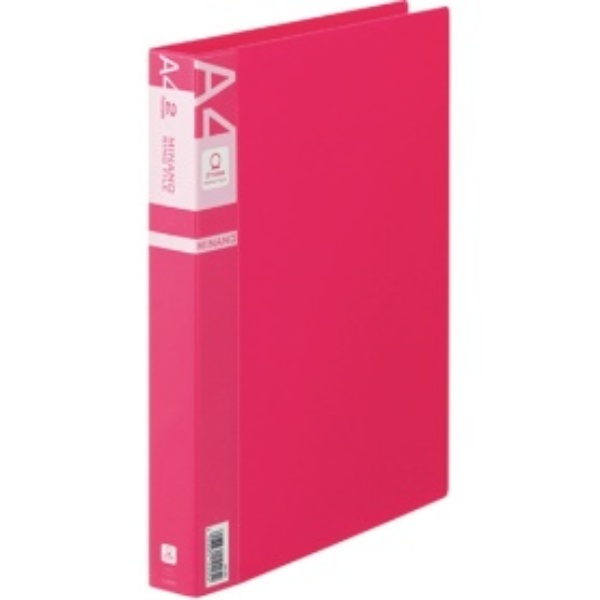 Lion Office Supplies Ring Binder 2-Hole MINANO A4S RF-223M R Red