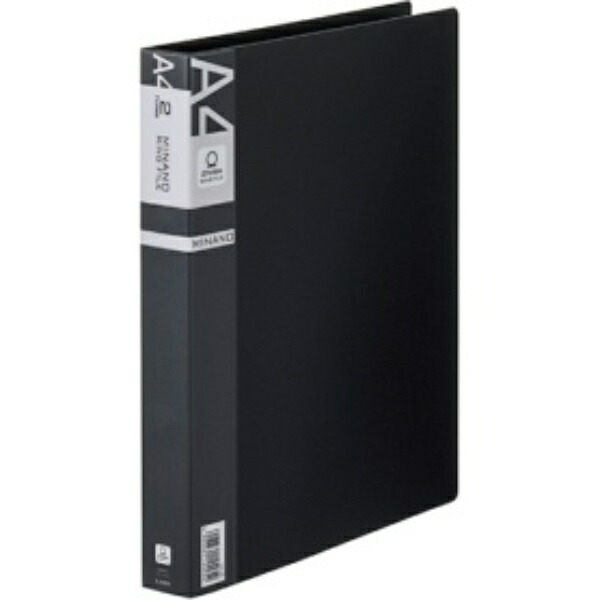 Lion Office Supplies Ring Binder 2-Hole MINANO A4S RF-223M BK Black