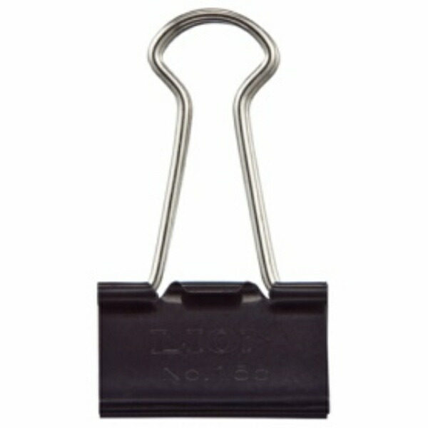 Lion Office Supplies Binder Clip No.155 Large 10-Pack