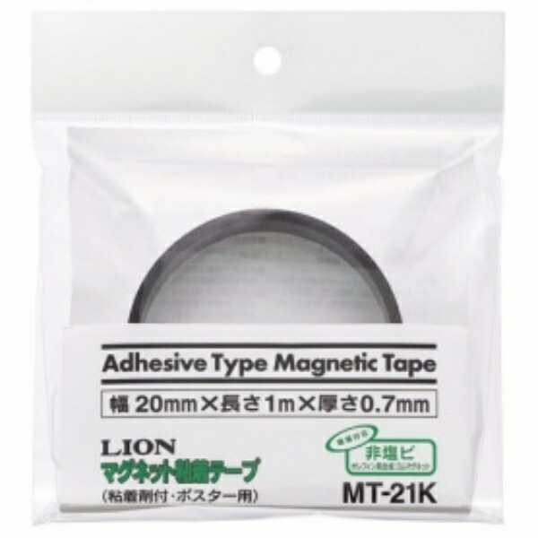 Lion Office Supplies Magnetic Adhesive Tape for Posters 20mm x 1m MT-21K