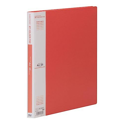 T-G My Holder Fine A4 20P Red M-1042-04