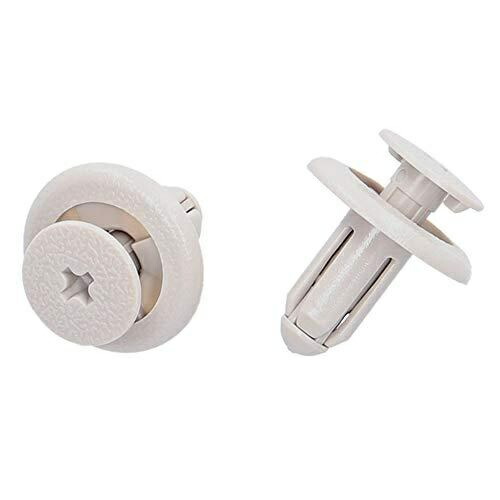 Amon Interior Trim Pin Push-Turn Rivet (for Nissan/Subaru vehicles) Center Pillar/Inner Fender Use 5-Piece Set Car Rivet 3850