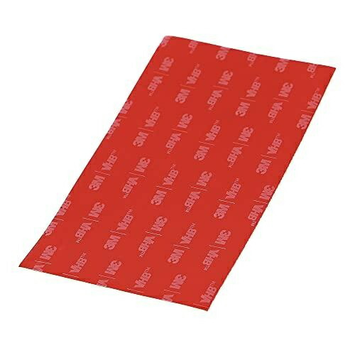 Amon Super Strong Double-Sided Tape (For Smartphone Holders, ETC Devices, etc.) Polypropylene Compatible For Vehicle Use White Width 75mm × Length 140mm × Thickness 1.1mm 1 Sheet Per Pack 3972