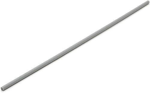 Wave Material Series Plastic Round Rod Gray Outer Diameter 4.0mm 4-Piece Set Hobby Material OM-389