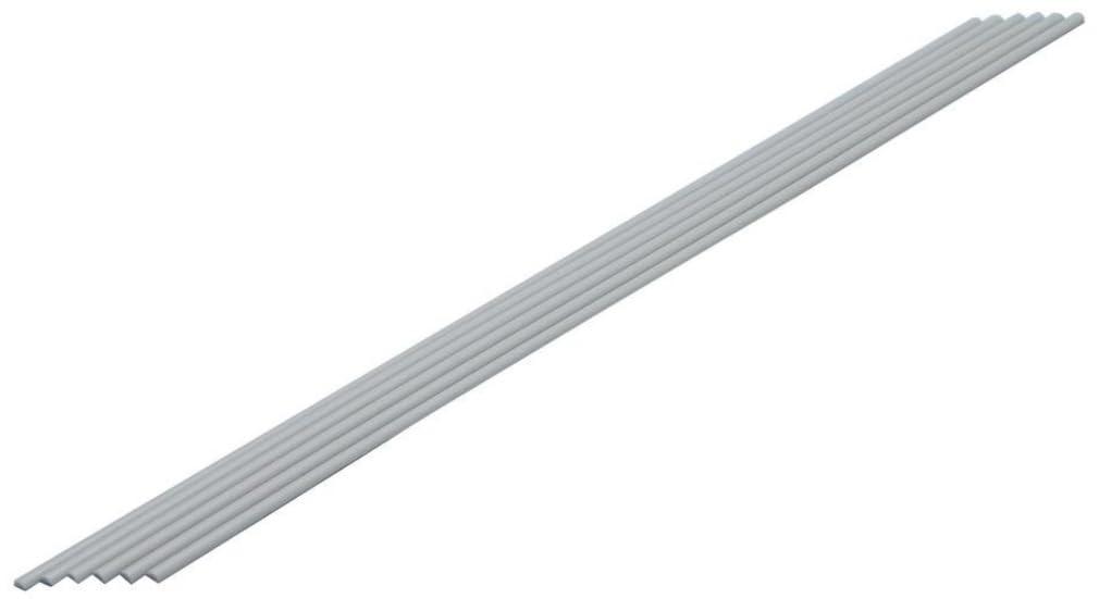 Wave Material Series Plastic Material Half-Round Rod Outer Diameter 3.0mm 6-Piece Pack Hobby Material OM-398