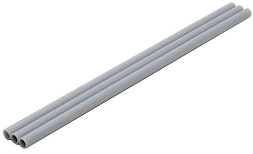 Wave Material Series Plastic Pipe Gray Thick Wall Outer Diameter 8.0mm 3-Pack Hobby Material OM-546