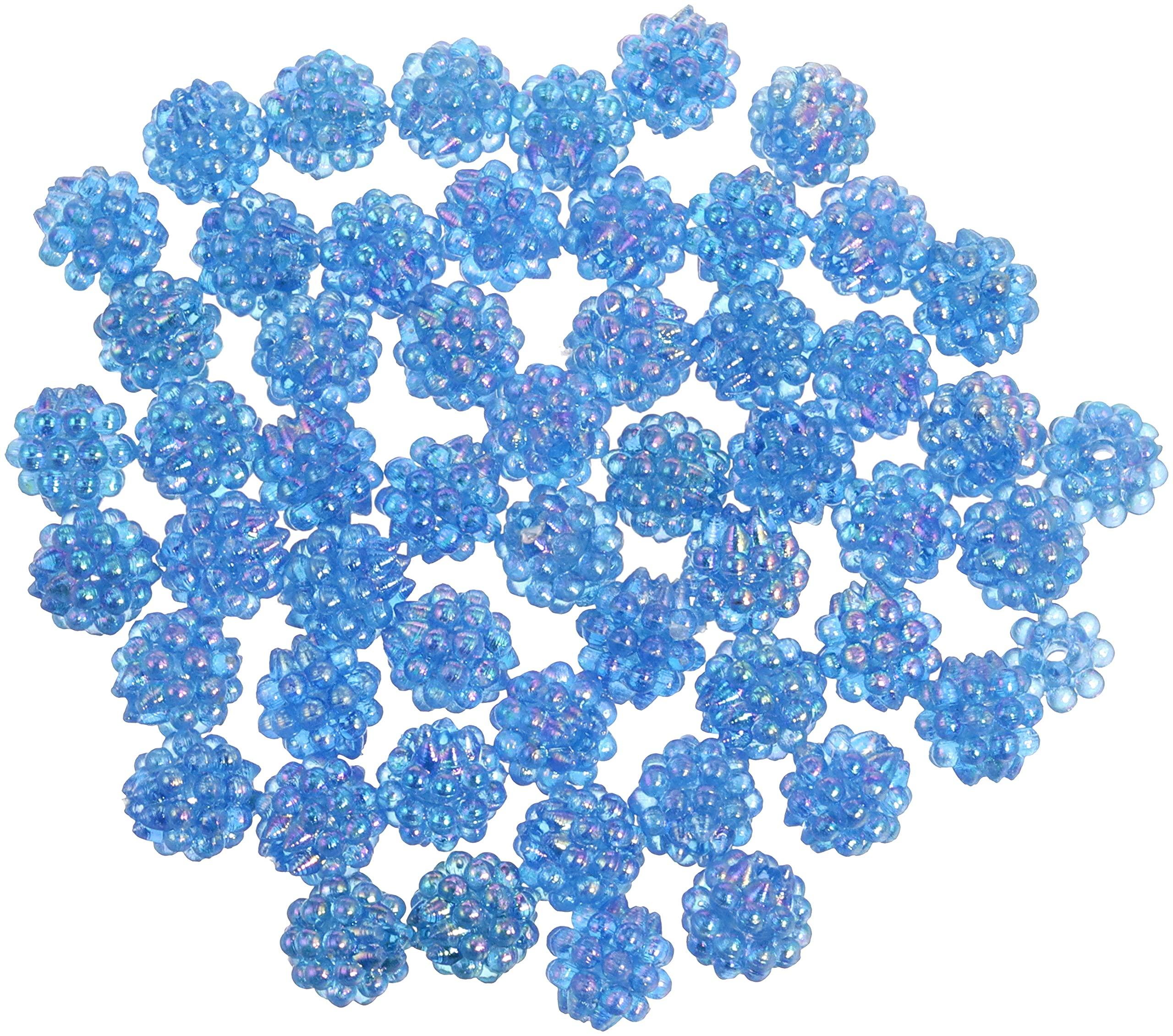 Shimamura Berry Beads 50-Piece DX 8mm Blue ASH-BL8-9
