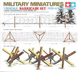 Tamiya 1/35 Military Miniature Series No.27 Barricade Plastic Model Kit 35027