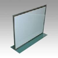 T-shaped menu made of PET