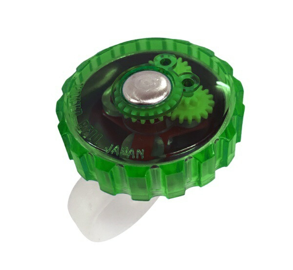 Tokyo Bell Bicycle Bell [TB880] Crystal Bell Green Small
