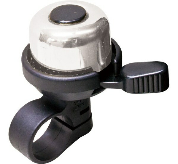 Ohgi Bicycle Bell [Wind Bell] Platinum Black