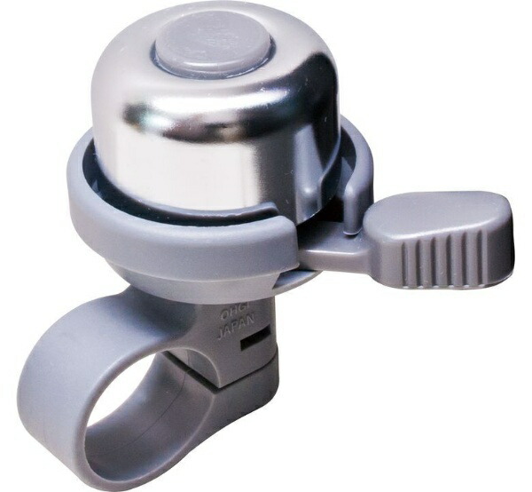 Ohgi Bicycle Bell [Wind Bell] Platinum Gray