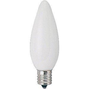 YAZAWA CORPORATION Chandelier Bulb 10W White E12 C321210W