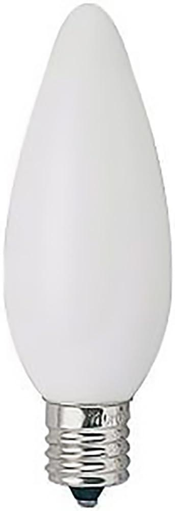 YAZAWA CORPORATION Chandelier Bulb 40W Equivalent E14 Base White C321440W