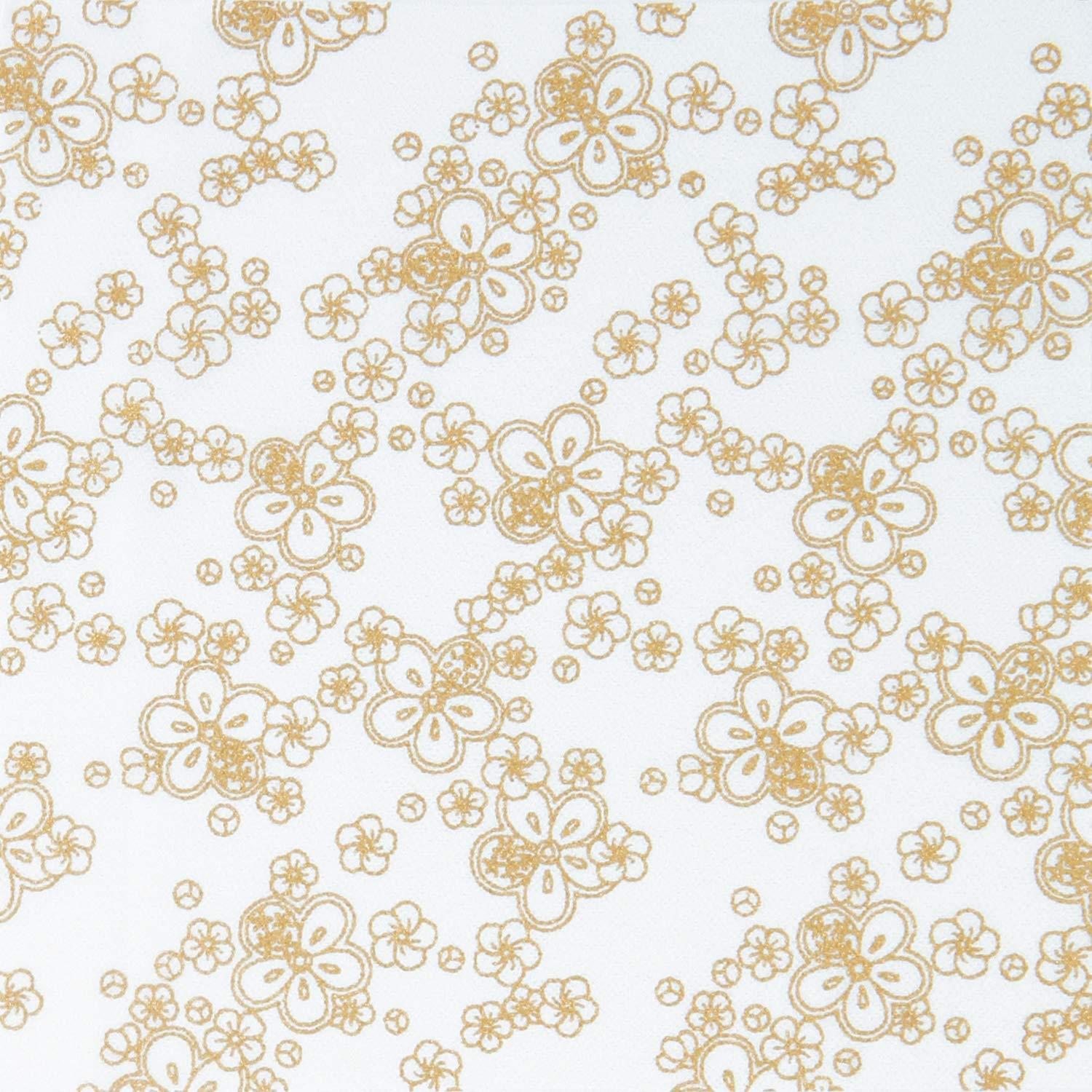 Olympus Thred Fabric Paint-On Coloring Book: Flower Coloring Book - Ume Komachi Approx. 23×23cm OLY-HN5