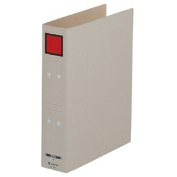 King Jim Storage File, Dots, A4 Vertical, 500-sheet capacity, 50mm binding, 65mm spine width, Pictogram Red, 4075, 1 volume
