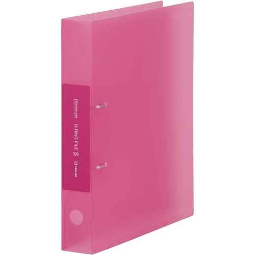 King Jim D-Ring File Simplies (Transparent) Pink A4S 652TSP Pink