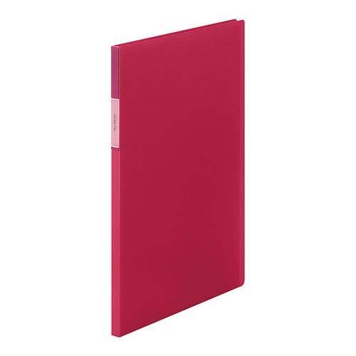 Kingjim FV Clear File (Transparent) 20-Pocket Red FV166T Red
