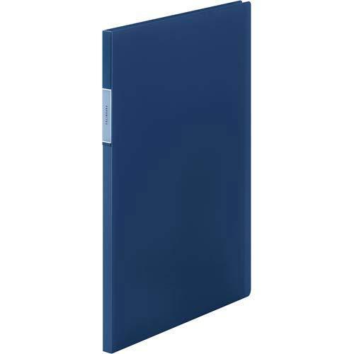 Kingjim FV Clear File (Transparent) 20-Pocket Navy FV166T Navy