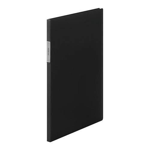 Kingjim FV Clear File (Transparent) 20-Pocket Black FV166T Black