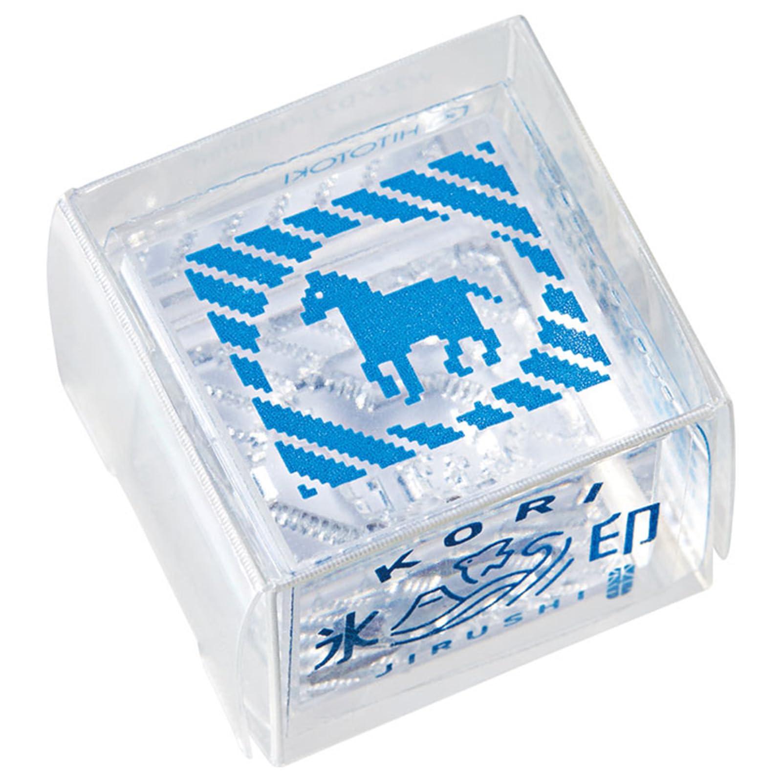 King Jim Stamp Transparent Stamp “Ice Seal” Small Size Horse CLS22-008