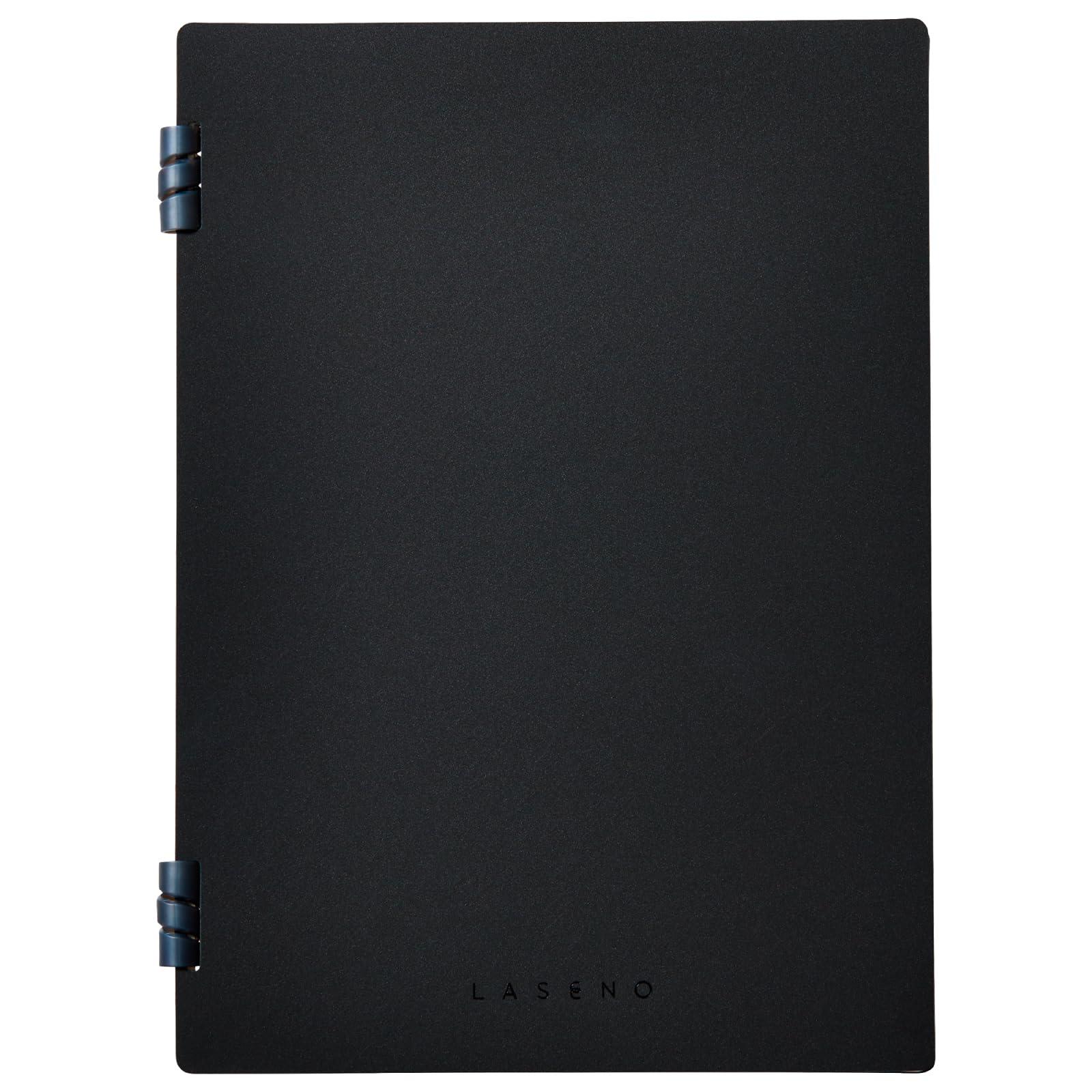 King Jim Ring Notebook Raseno B5 Soft Spiral Ring Black 9065-BK