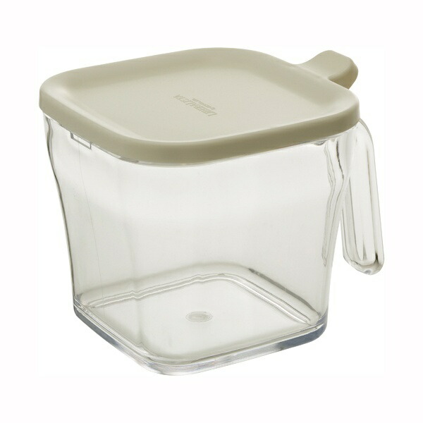 Squirrel Seasoning Container (Sugar & Salt) White 720ml Liberista Cookpot