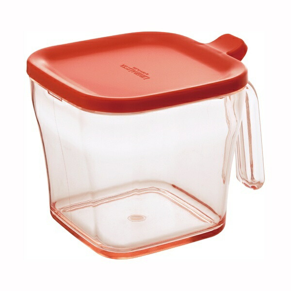 Squirrel Seasoning Container (Sugar & Salt) Red 720ml Liberista Cookpot