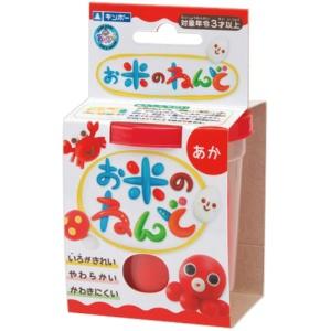 Ginpo Rice Clay Single Color Playful Kids Gincho Industries (Red)