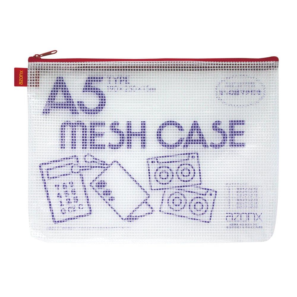 Sekisei Azon Mesh Case Eco Type A5 Type Red AZ-55E-20