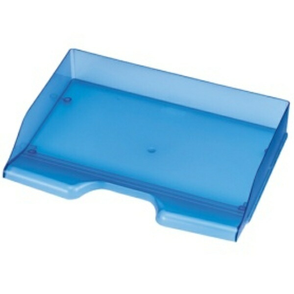 Sekisei Desk Tray A4 Landscape Blue SSS-1340