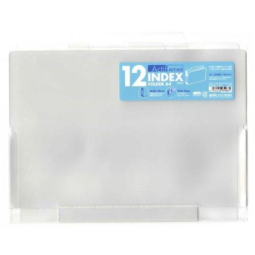 Sekisei Document File Active 12-Index A4 Clear ACT-912